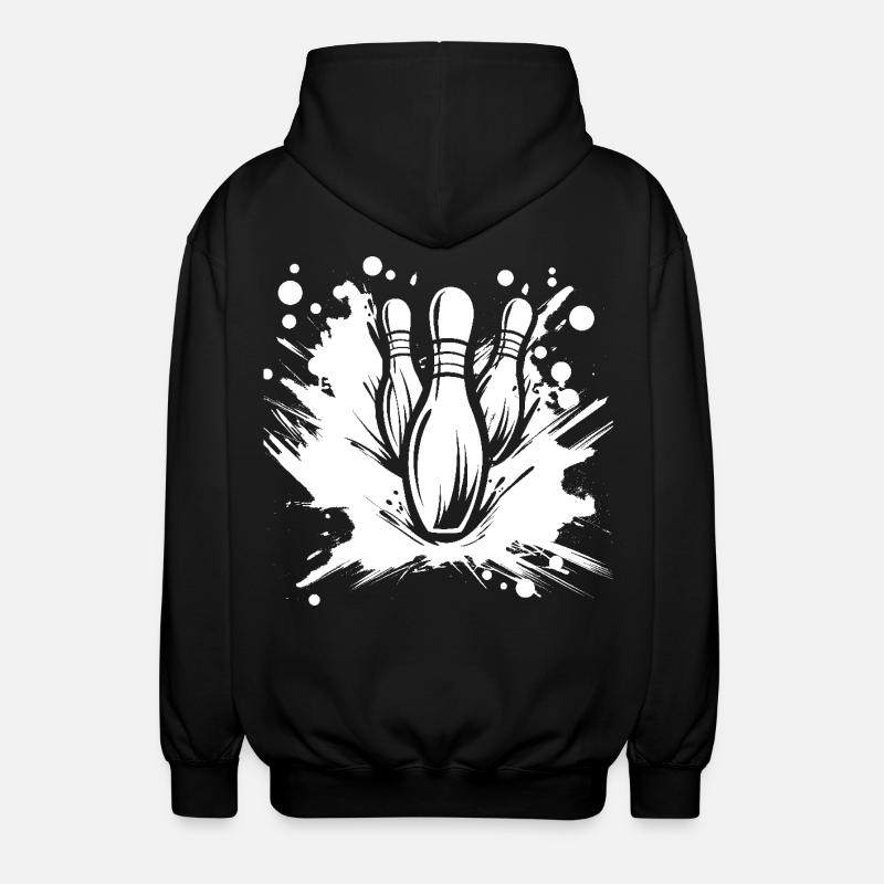 Bowling - Veste à capuche unisexe - noir