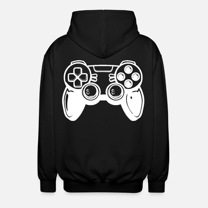 Videogames Controller - Unisex Kapuzenjacke - Schwarz