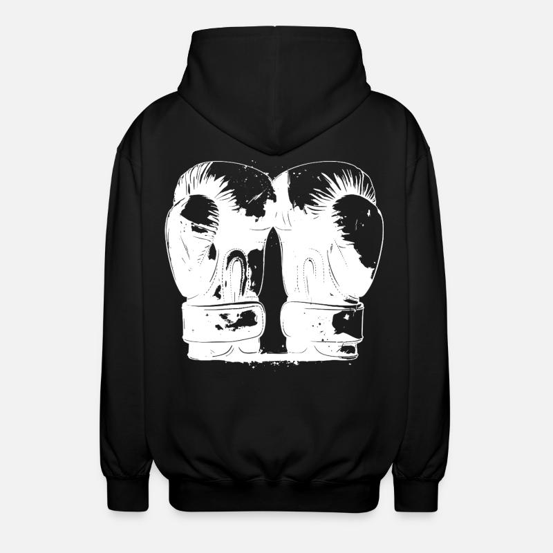 Boxe - Veste à capuche unisexe - noir