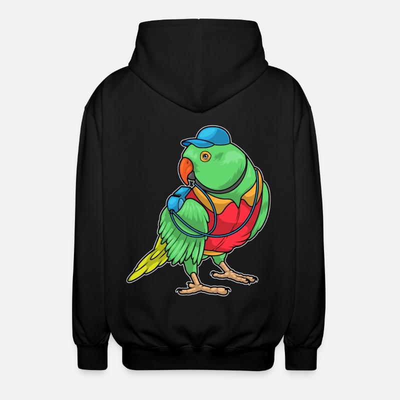 Sifflet d’arbitre Parrot - Veste à capuche unisexe - noir