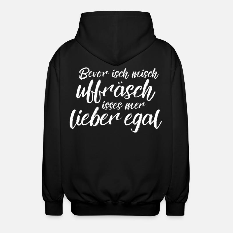 Mieux n’importe - savoir - Veste à capuche unisexe - noir