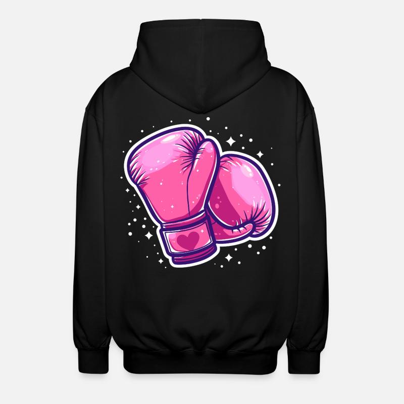 Gants de boxe Graphic - Veste à capuche unisexe - noir