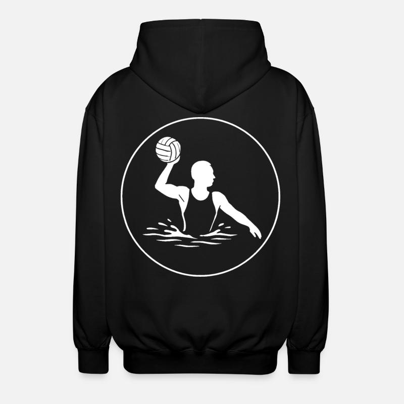 Puissance du water-polo - Veste à capuche unisexe - noir