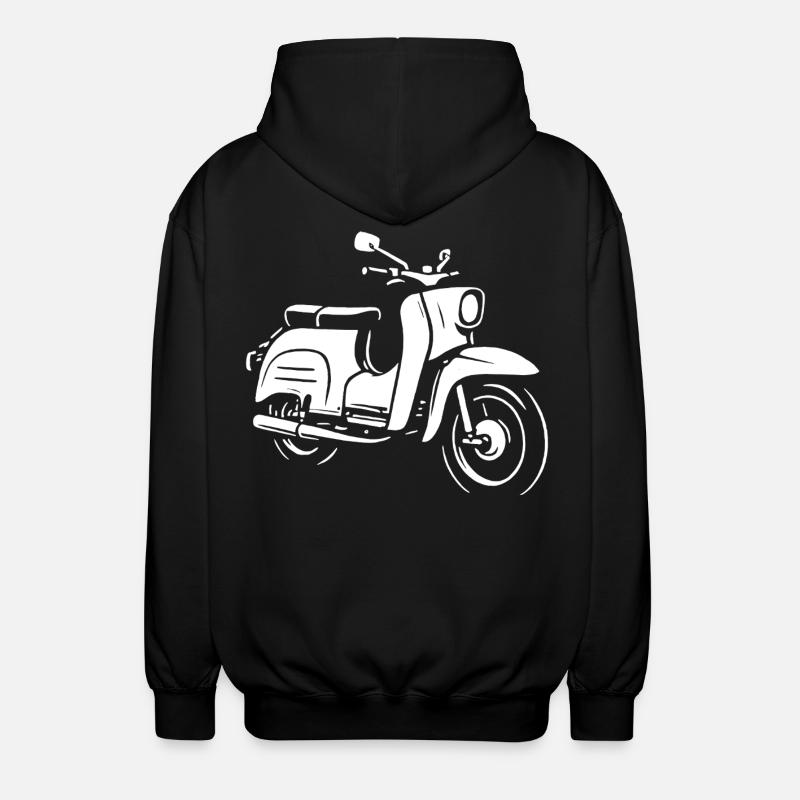 Légende à deux temps - Veste à capuche unisexe - noir