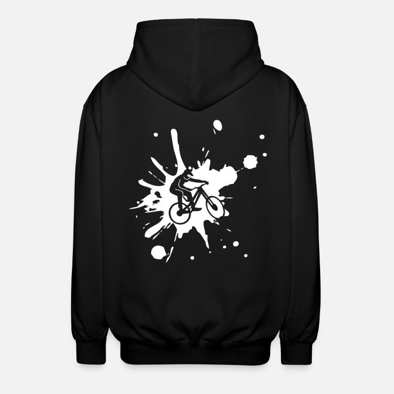 VTT Descente - Veste à capuche unisexe - noir