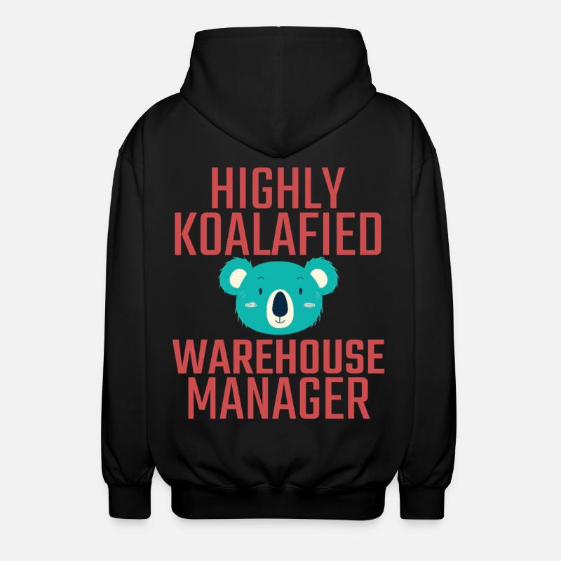 Responsable d’entrepôt Koalafied - Veste à capuche unisexe - noir