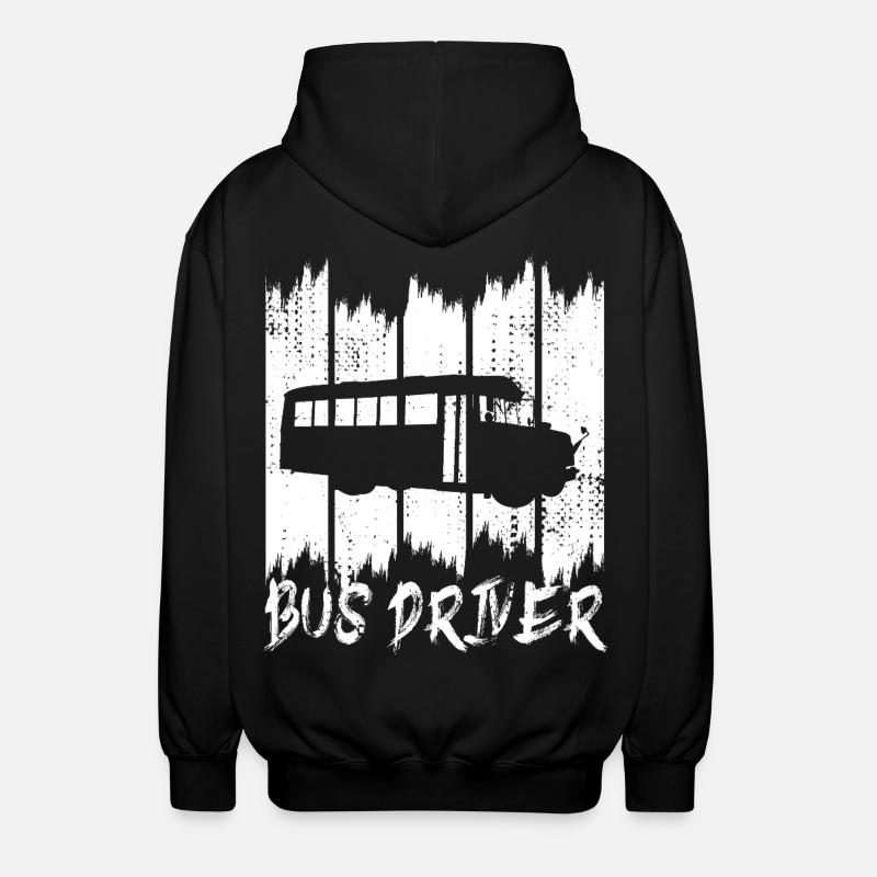 Bus Driver - Unisex Kapuzenjacke - Schwarz