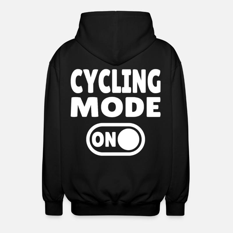 Mode cyclisme activé Cyclisme - Veste à capuche unisexe - noir