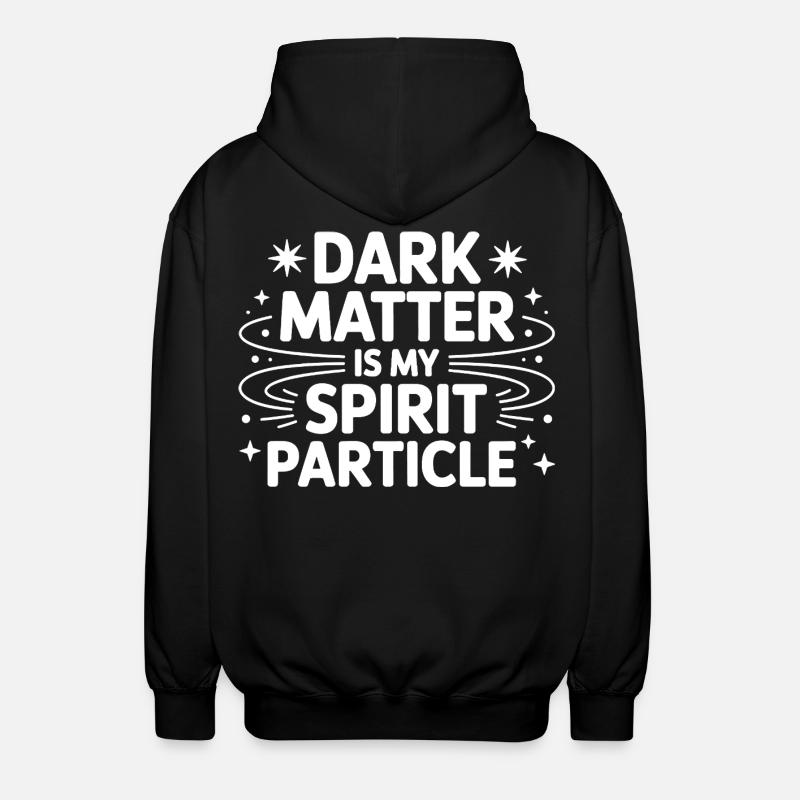 Conception d'amoureux des planètes astronomiques - Veste à capuche unisexe - noir