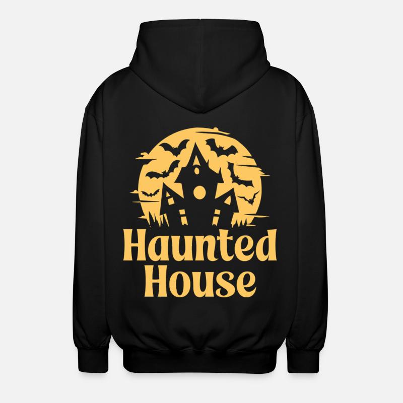 maison hantée - Veste à capuche unisexe - noir