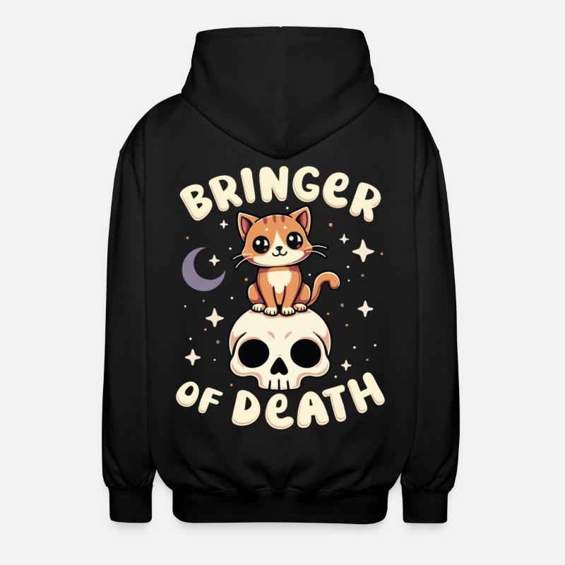 Bringer des Todes - Unisex Kapuzenjacke - Schwarz