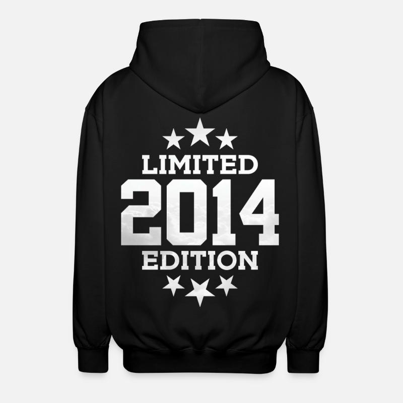ÉDITION LIMITÉE 2014 12E ANNIVERSAIRE - Veste à capuche unisexe - noir
