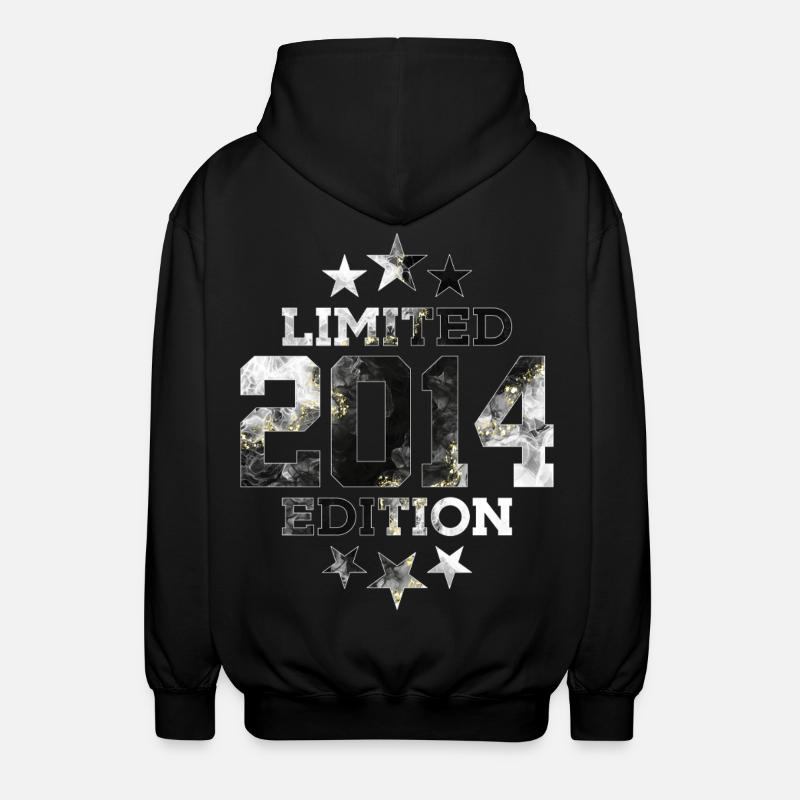 ÉDITION LIMITÉE 2014 12E ANNIVERSAIRE - Veste à capuche unisexe - noir