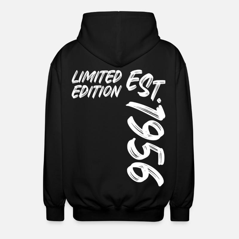 Édition limitée Est. 1956 - Veste à capuche unisexe - noir