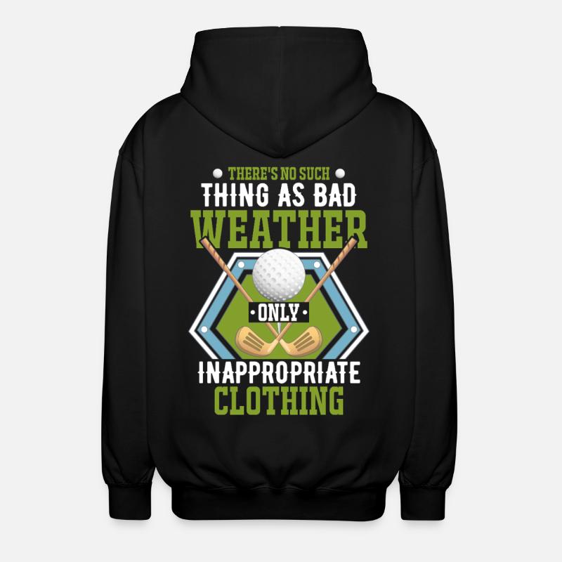 golfe - Veste à capuche unisexe - noir