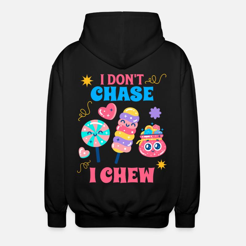 Candy Squad Süßigkeiten Crew Gift - Unisex Kapuzenjacke - Schwarz