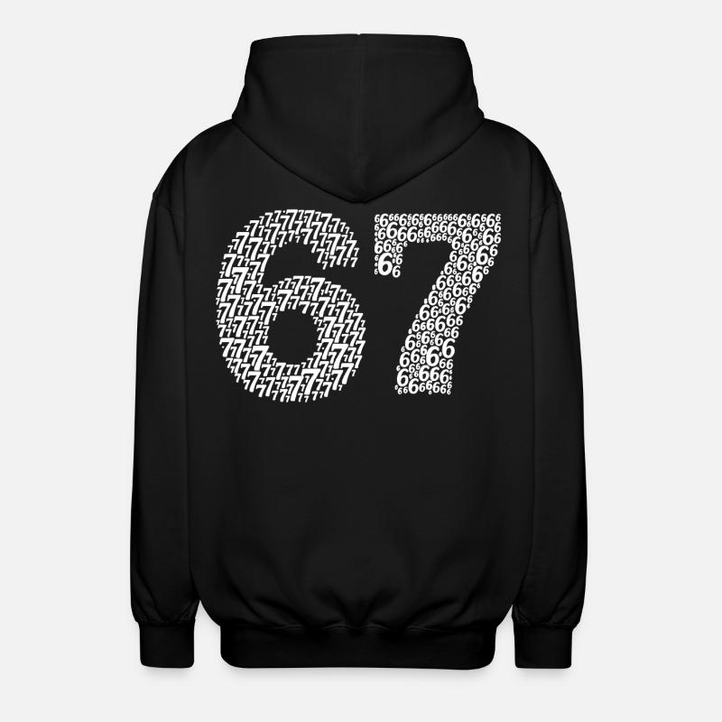 Mème Sixty Seven - Veste à capuche unisexe - noir