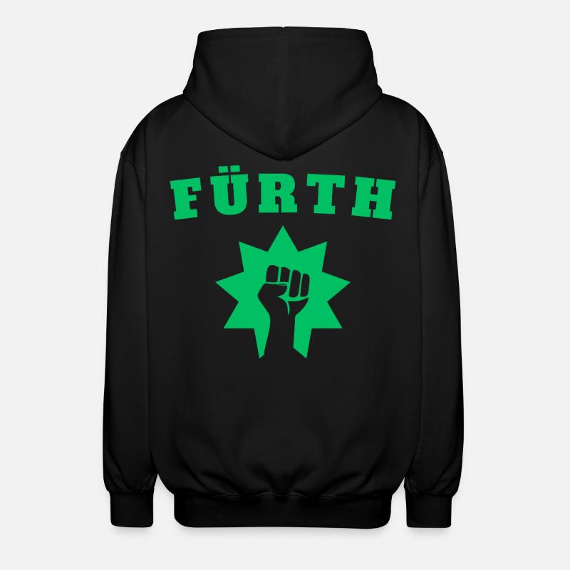 Fürth - Unisex Hooded Jacket - black