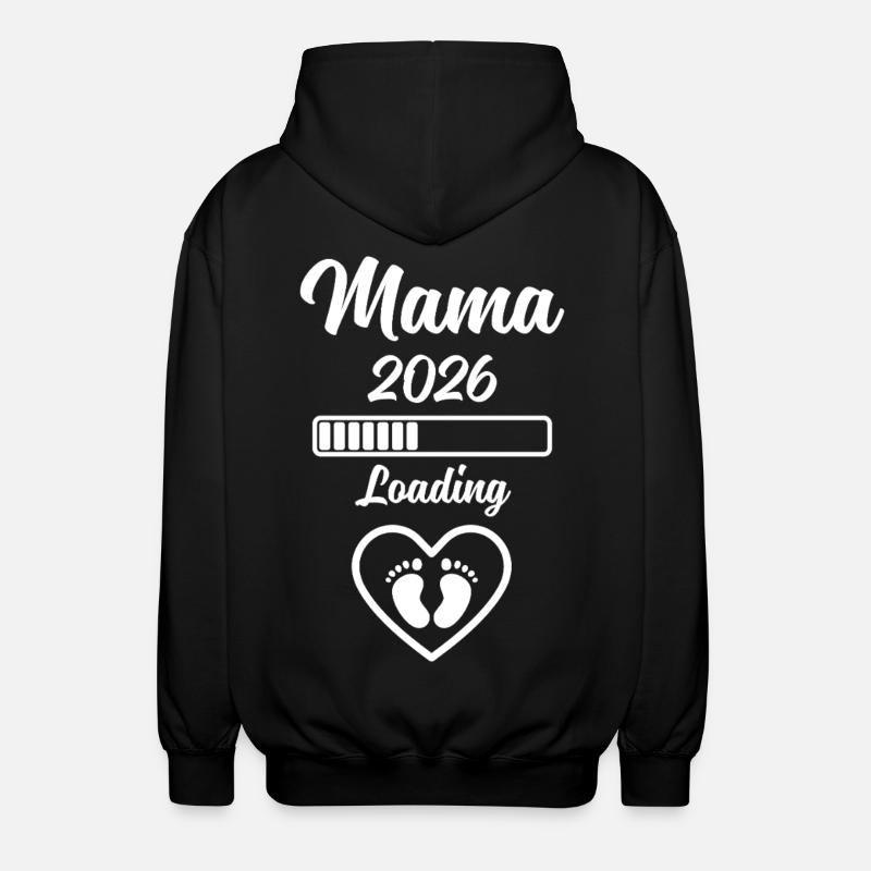 Mama 2026 Loading - Unisex Hooded Jacket - black