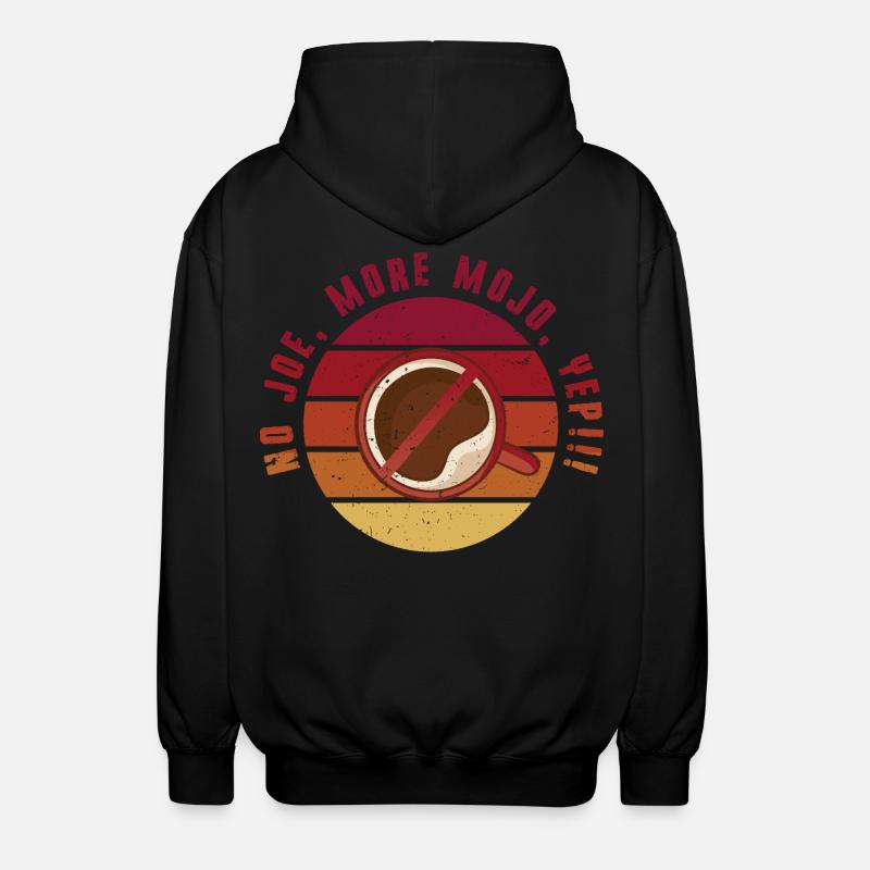 Kaffeeentzug Koffeinfrei Ex-Kaffeetrinker - Unisex Kapuzenjacke - Schwarz