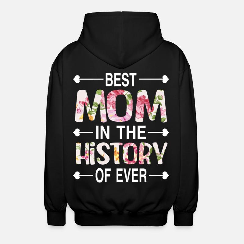 Mama Mutter - Unisex Kapuzenjacke - Schwarz