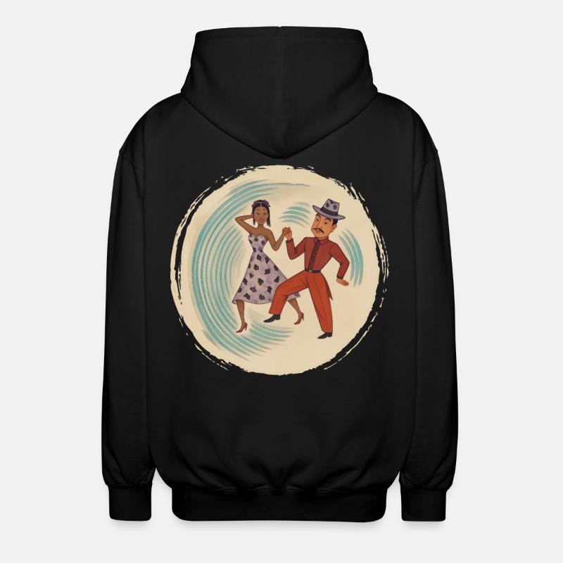 DANCER LOVERS #2 – nette Leute - Unisex Kapuzenjacke - Schwarz