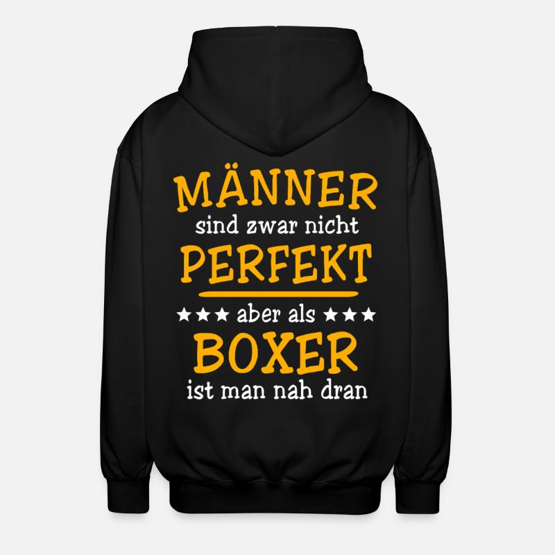 Boxer boxe - Veste à capuche unisexe - noir