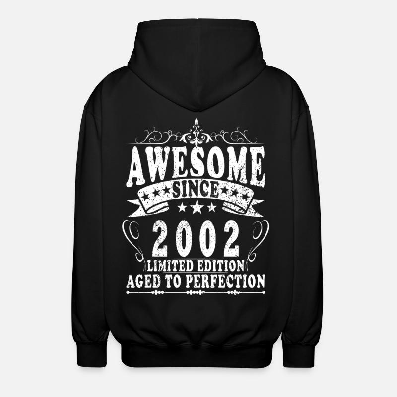 Awesome 2002 Limited Edition - Unisex Kapuzenjacke - Schwarz