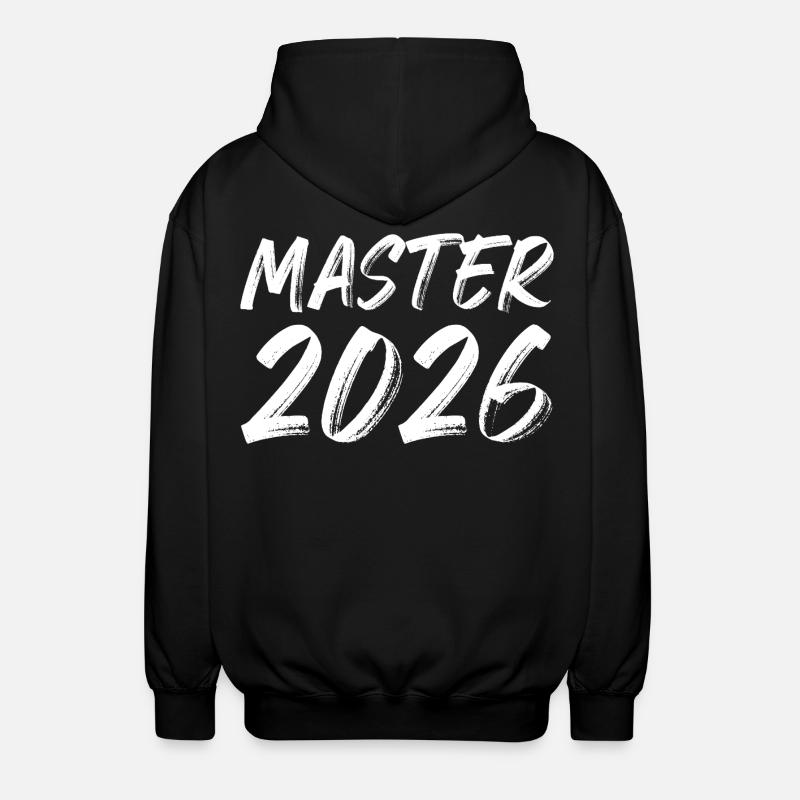 Master 2026 - Veste à capuche unisexe - noir