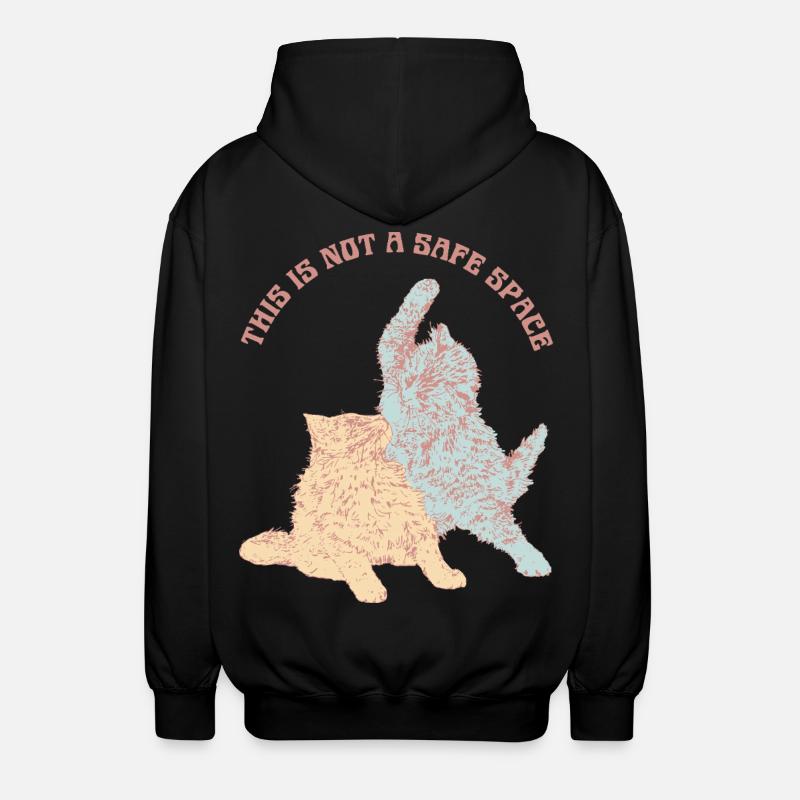 DAS IST KEIN SICHERER ORT - Unisex Kapuzenjacke - Schwarz