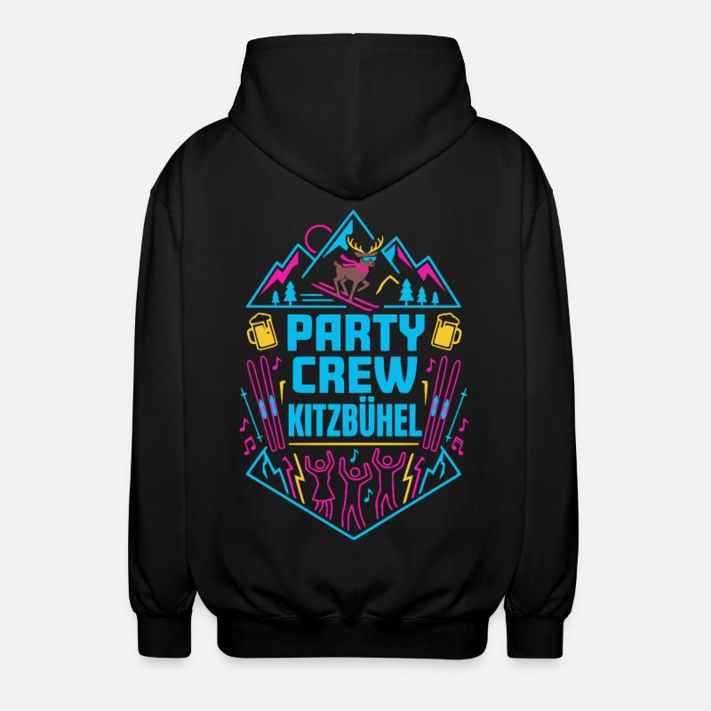 Kitzbühel Après Ski Party - Veste à capuche unisexe - noir