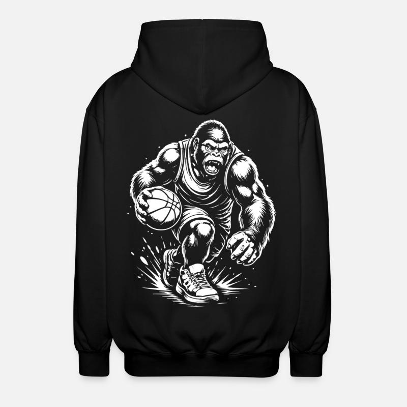 Primal Court Force - Unisex Kapuzenjacke - Schwarz