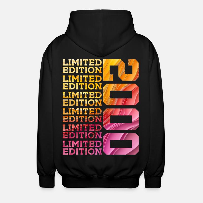 ÉDITION LIMITÉE 2000 26 ANS 26E ANNIVERSAIRE - Veste à capuche unisexe - noir