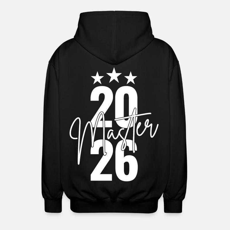 Master 2026 - Veste à capuche unisexe - noir