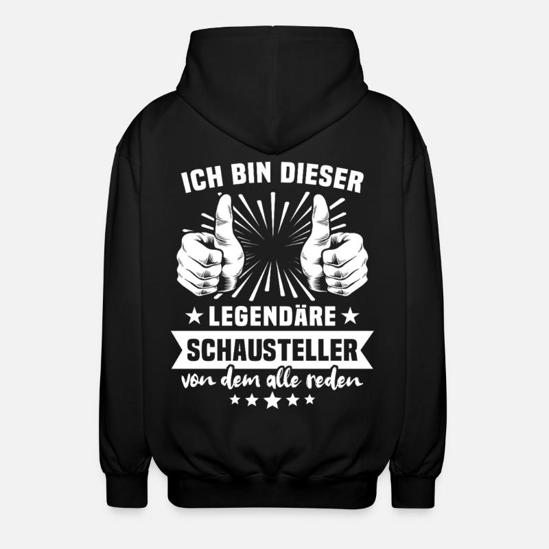 Légende du showman - Veste à capuche unisexe - noir