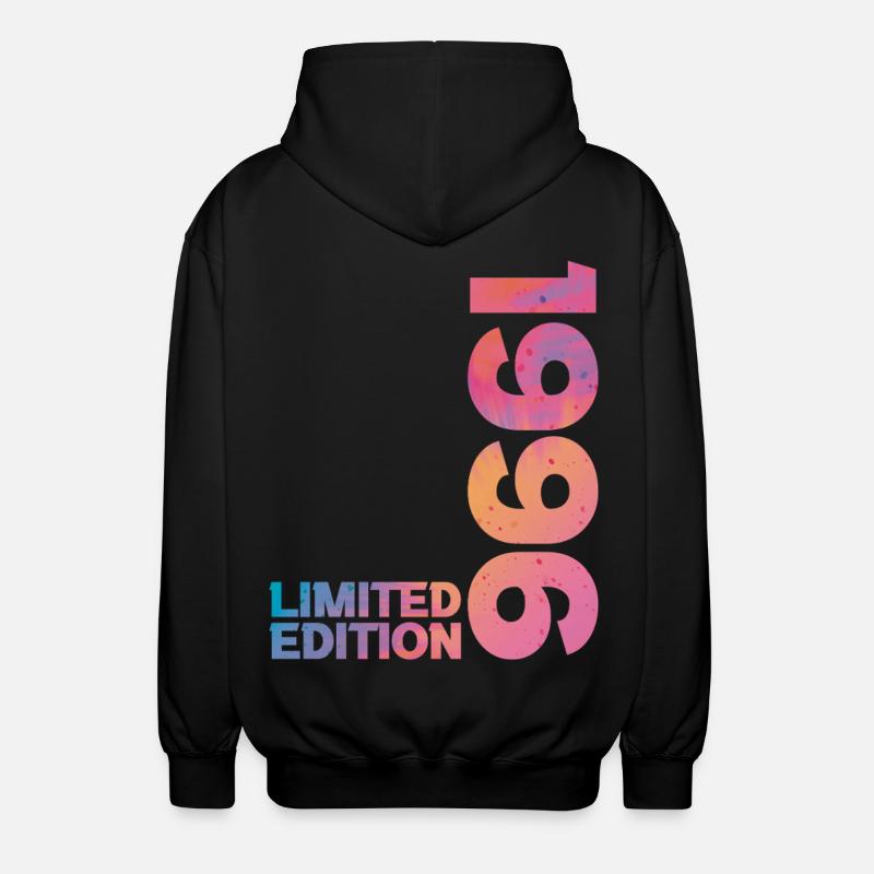 1996 30th Anniversary 30th Anniversary Gift - Unisex Hooded Jacket - black