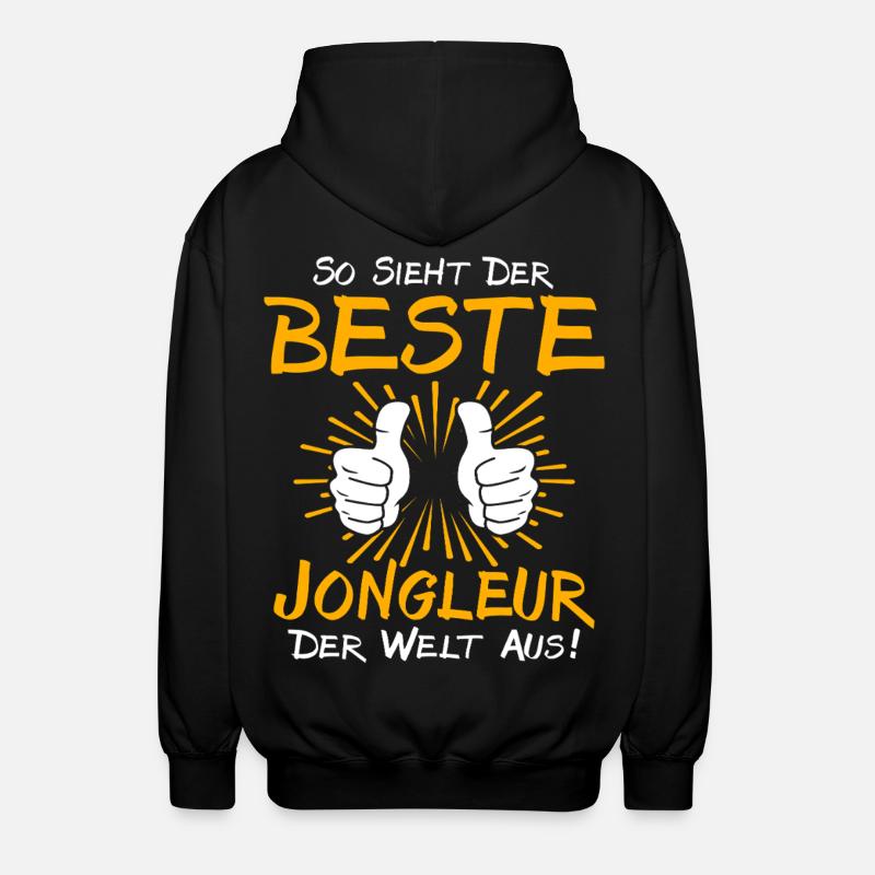 Idée de cadeau pour les jongleurs - Veste à capuche unisexe - noir
