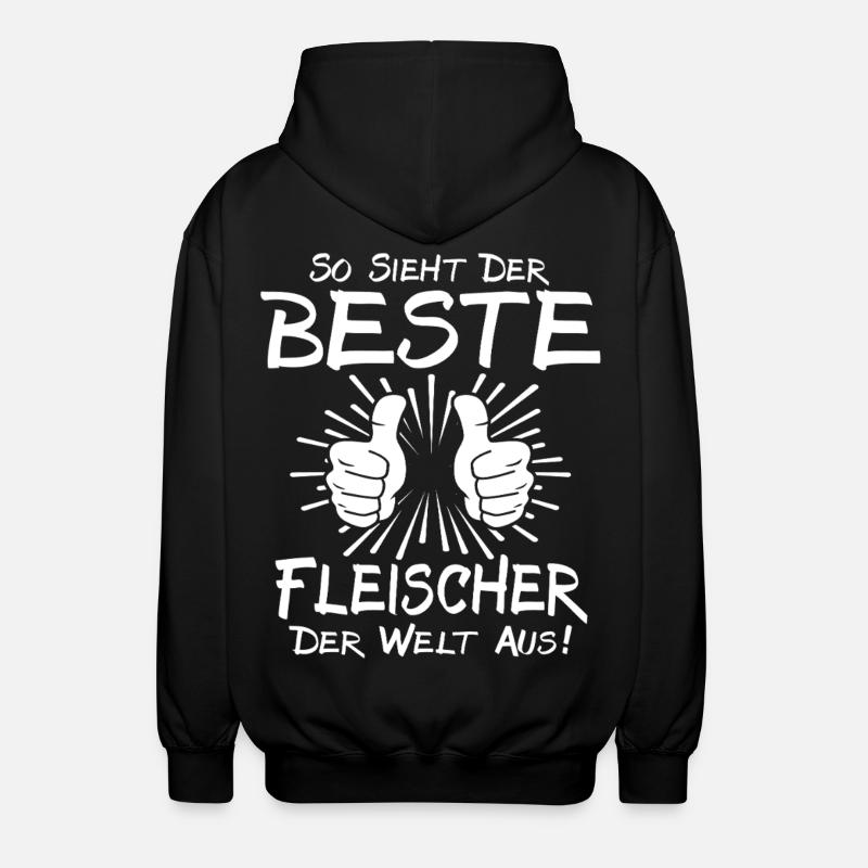 Bester Fleischer - Unisex Kapuzenjacke - Schwarz