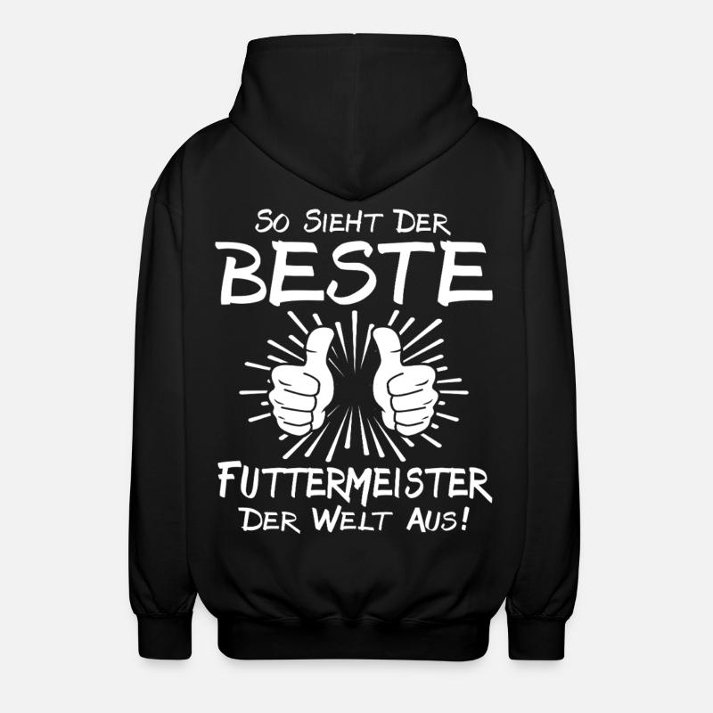 Meilleur maître de fourrage - Veste à capuche unisexe - noir