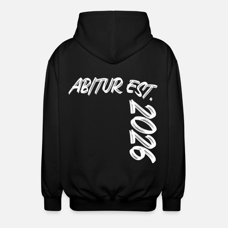 Abitur Est 2026 - Veste à capuche unisexe - noir