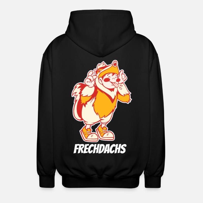 Effronté – Le Voleur Espiègle - Veste à capuche unisexe - noir