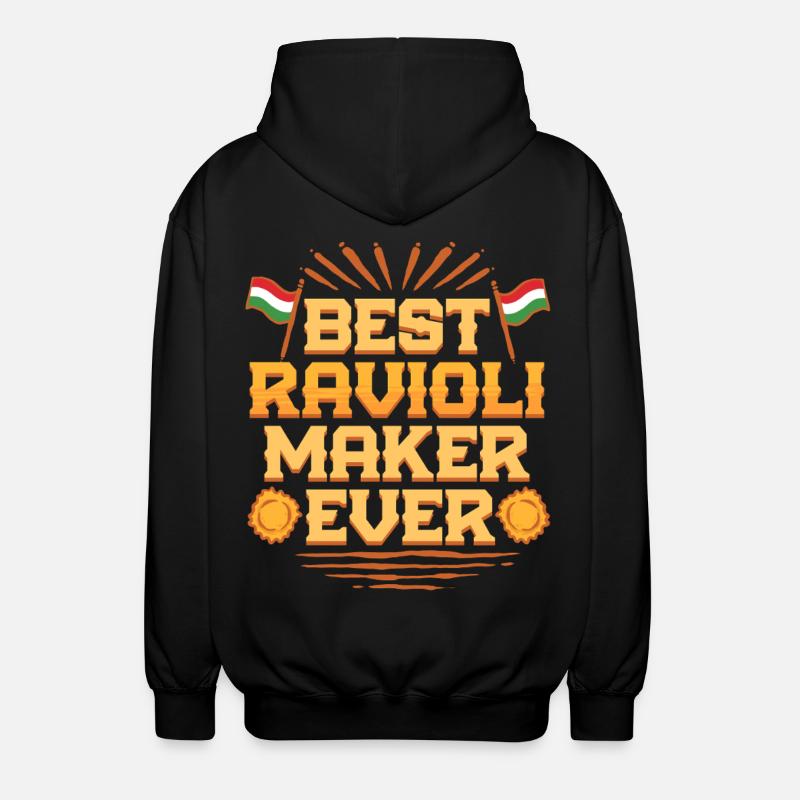 Best Ravioli Maker Ever - Unisex Kapuzenjacke - Schwarz