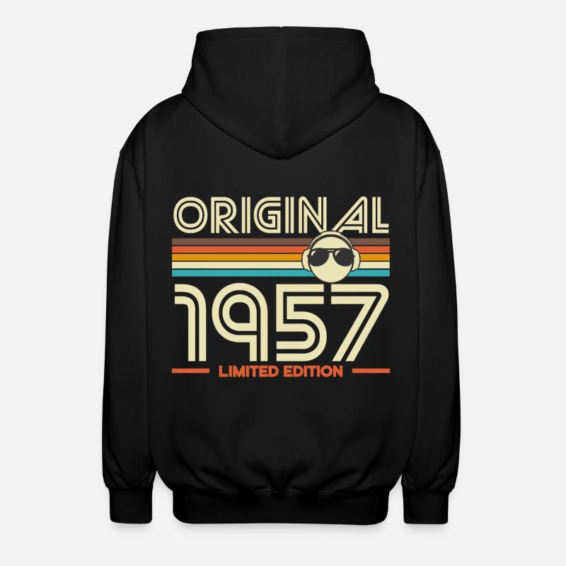 Original 1957 édition limitée - Veste à capuche unisexe - noir
