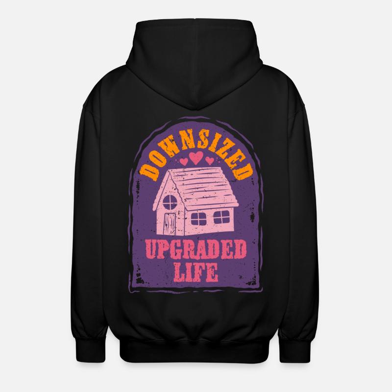Tiny House - Veste à capuche unisexe - noir