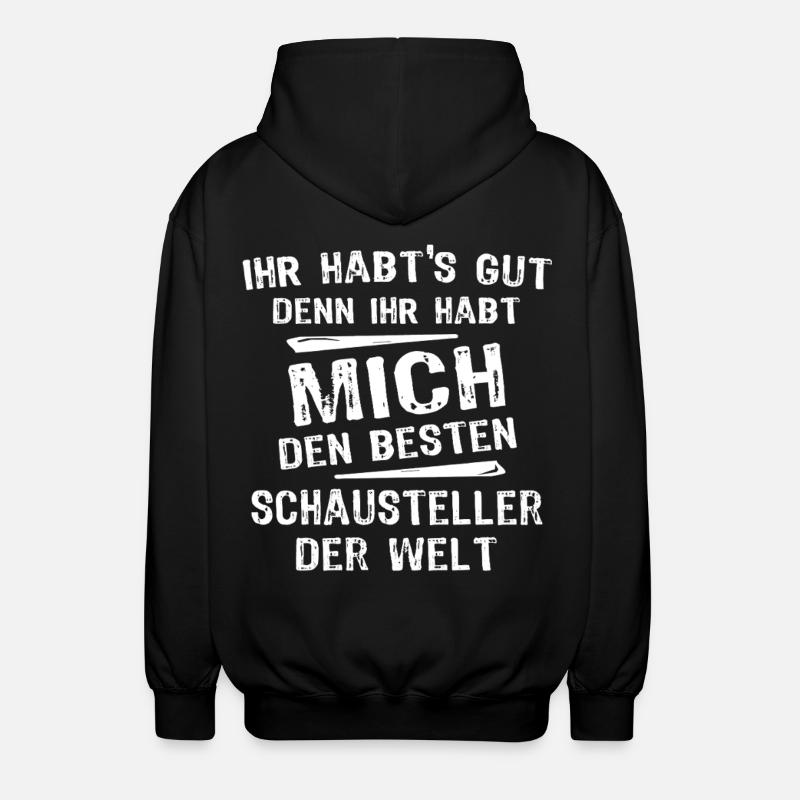 Schausteller - Unisex Kapuzenjacke - Schwarz
