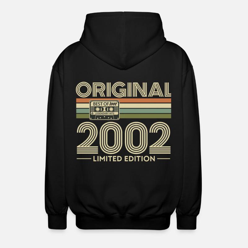 Originale limitierte Edition von 2002 - Unisex Kapuzenjacke - Schwarz