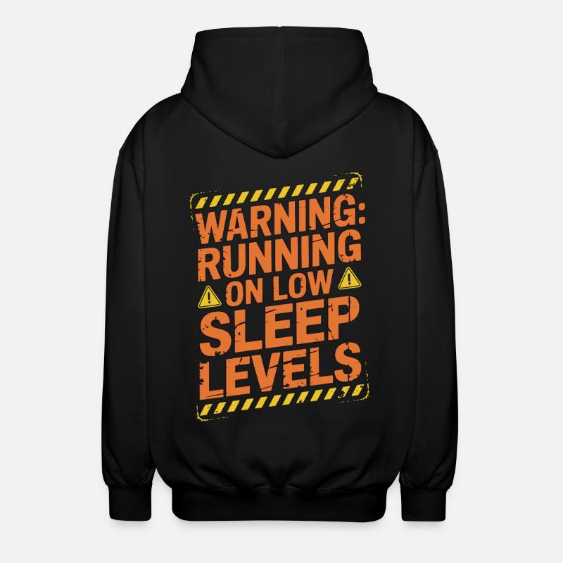 Pharmacist Student Warning Running Pharmaceutical - Unisex Kapuzenjacke - Schwarz