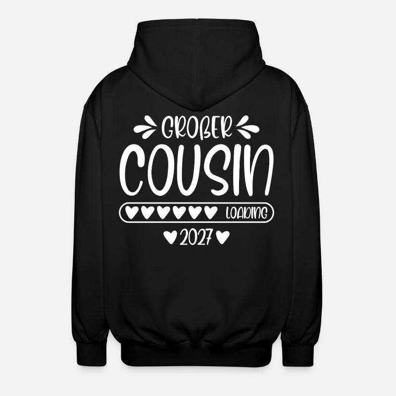Big Cousin 2027 chargement - Veste à capuche unisexe - noir