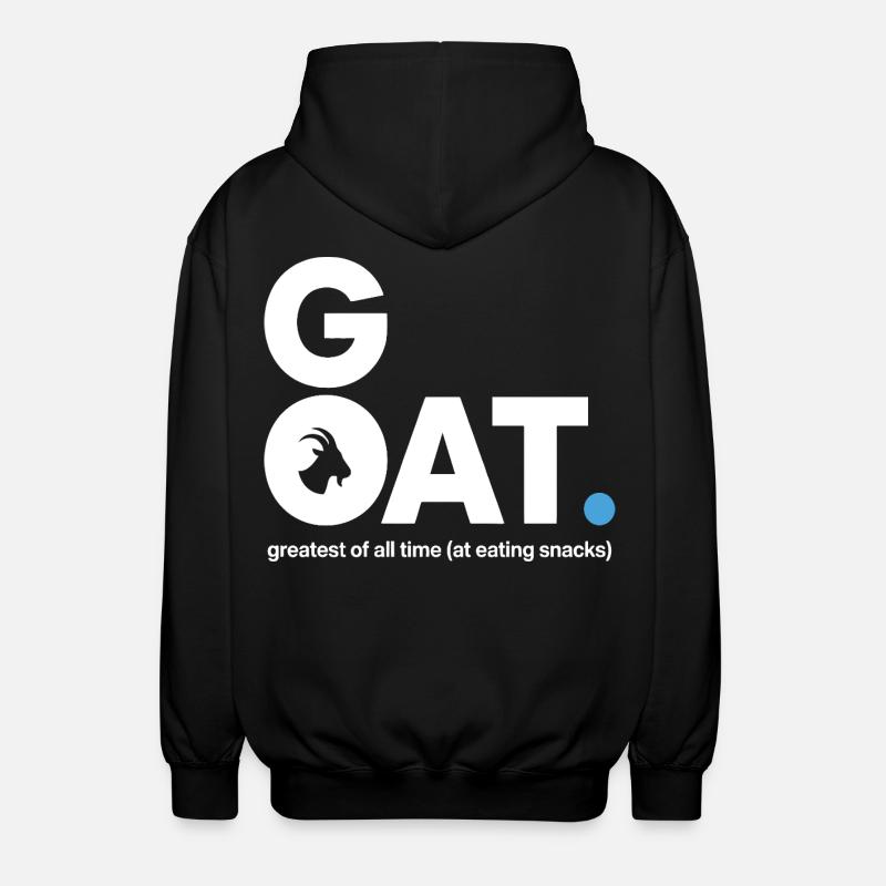 Déclaration de la collation GOAT - Veste à capuche unisexe - noir