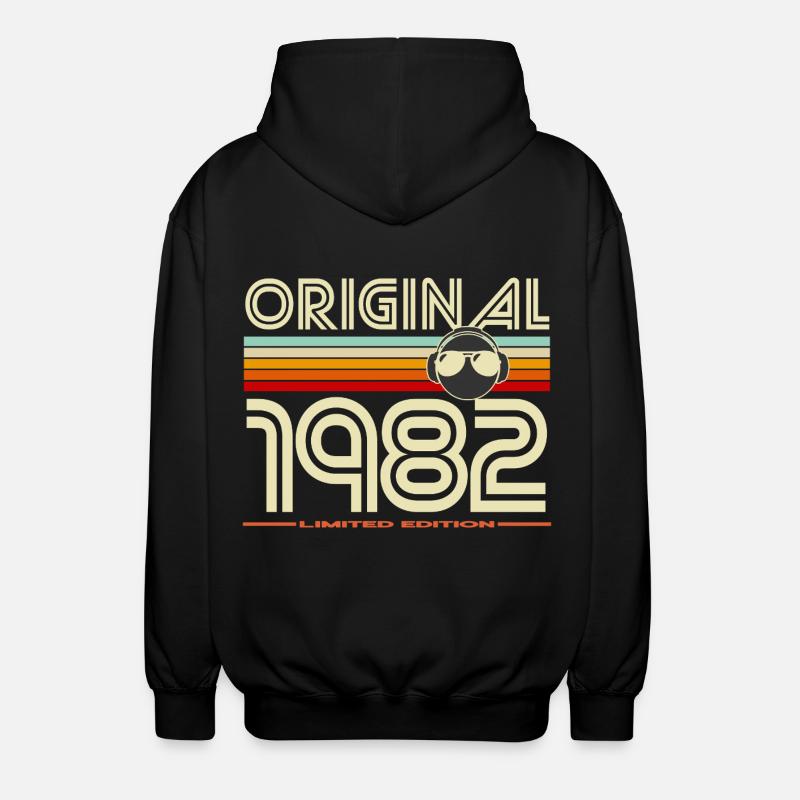 Originale Retro-Edition von 1982 - Unisex Kapuzenjacke - Schwarz